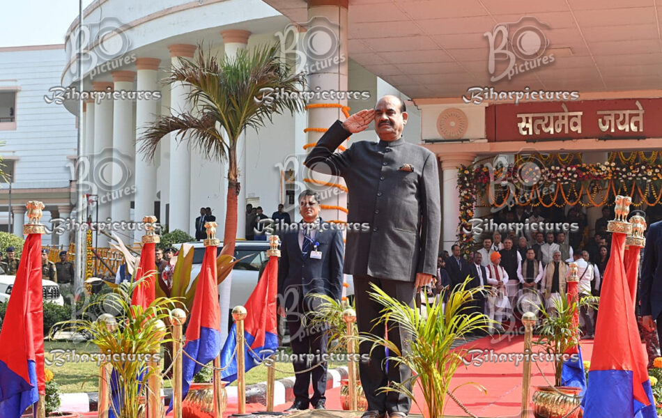 Patna, February 7, 2026: Lok Sabha Speaker Shri Om Birla arrived in Patna